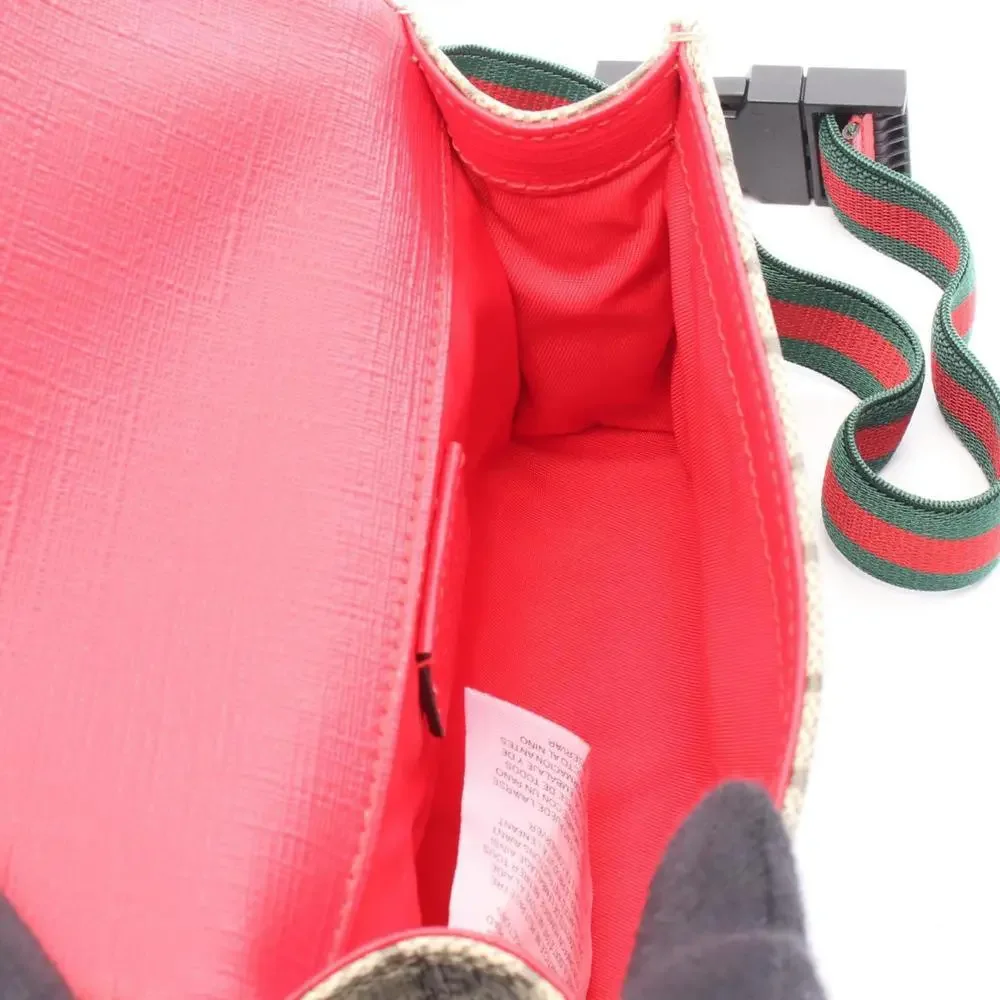 GUCCI Cream Leather Fanny Pack - Picture 3 of 5